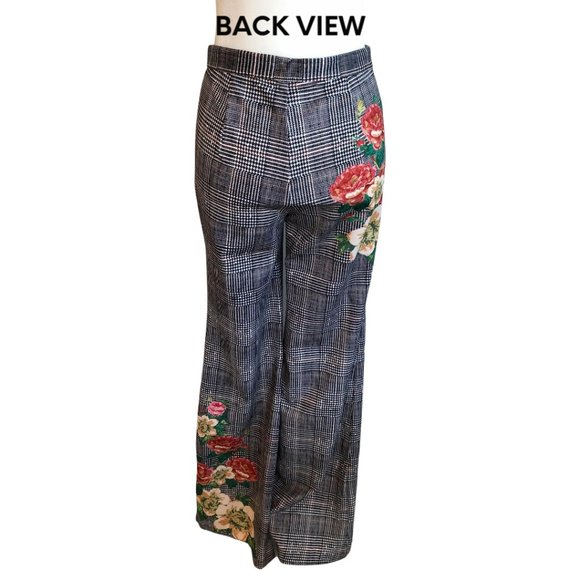 SALE!!!!!! NWT Flying Tomato Houndstooth Checkered and Floral Pants - Picture 4 of 5